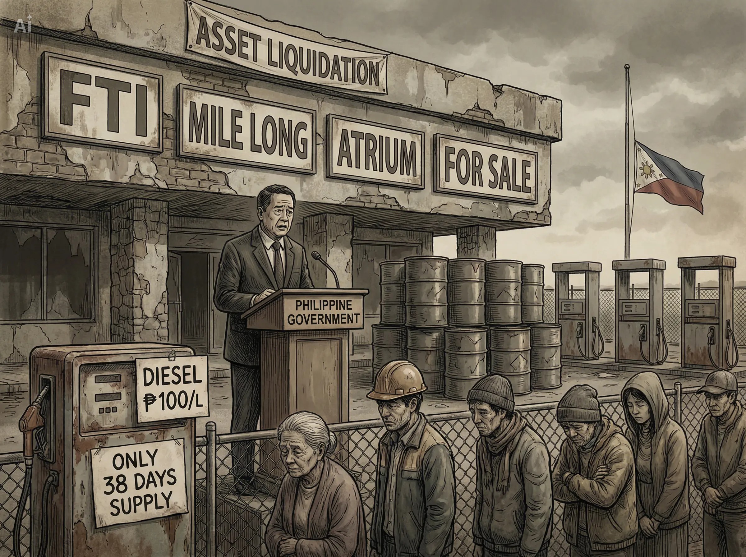 Selling the Silver: Marcos Is Liquidating Public Assets to Fix a Crisis He Never Prepared For